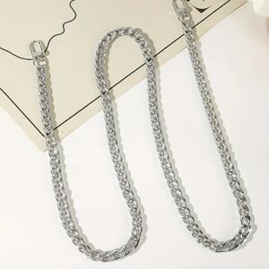 Bag Accessories SILVER CHAIN DIY wallet making 40.2"